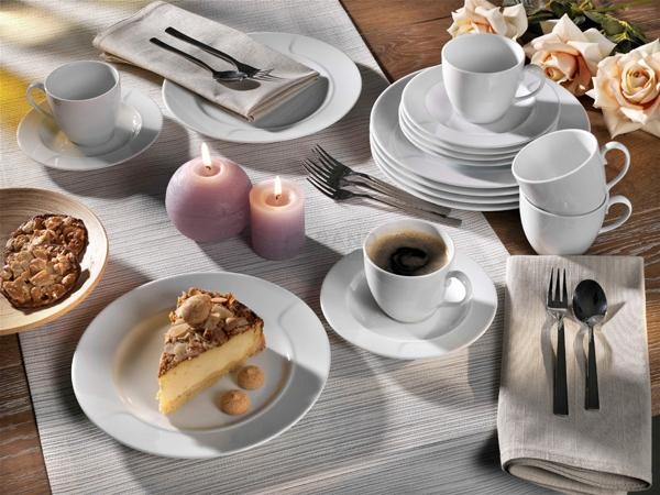 Friesland Кофейный сервиз 18 предметов, белый La Belle | https://grandposuda.com.ua