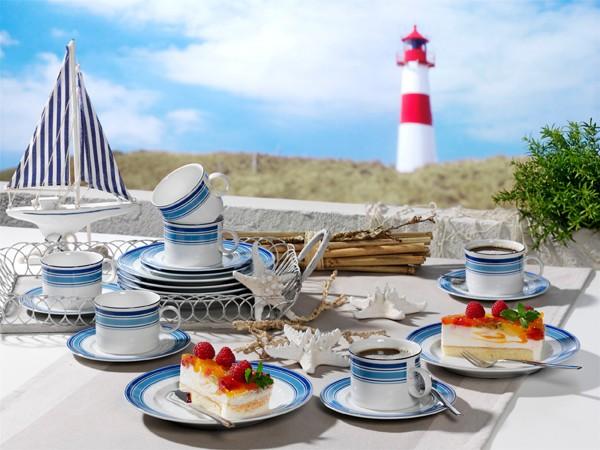 Friesland Кофейный сервиз 18 предметов Jeverland | https://grandposuda.com.ua