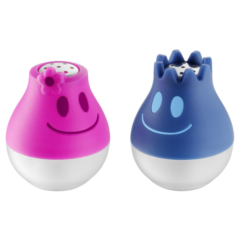 WMF Солонка и перечница набор 2 предмета McSalt pink/blau Kinderartikel | https://grandposuda.com.ua