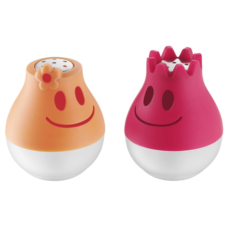 WMF Солонка и перечница набор 2 предмета McSalt orange/rot Kinderartikel | https://grandposuda.com.ua