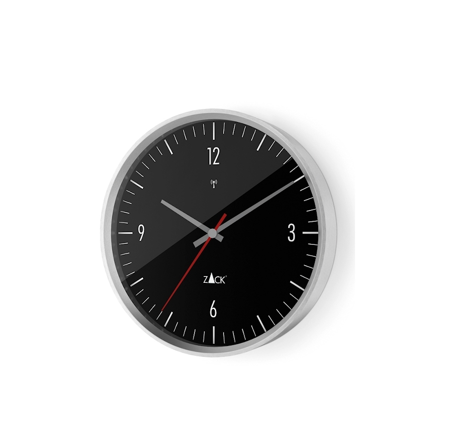 Zack Часы настенные черные Ø 24 Vida | https://grandposuda.com.ua