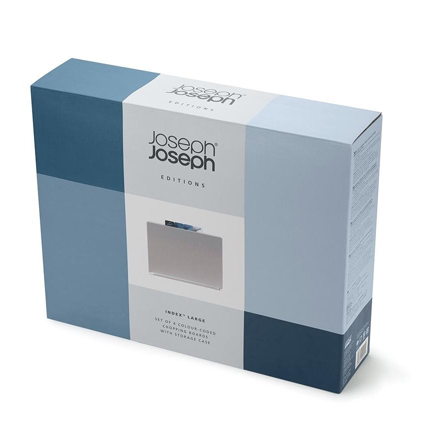 Joseph Joseph Набор разделочных досок 4 предмета Sky Edition | https://grandposuda.com.ua