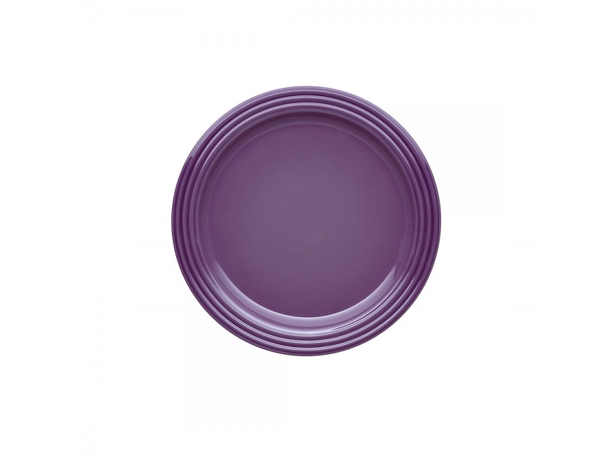 Le Creuset Тарілка для сніданку 22 см, фіолетова Ultra Violet | https://grandposuda.com.ua