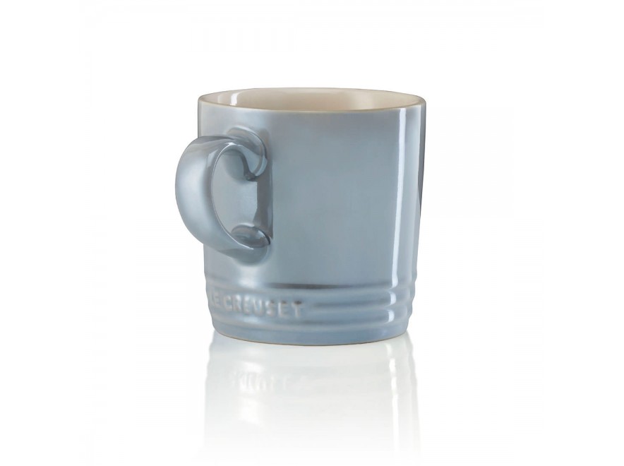 Le Creuset Кружка 350 мл, серая Perlgrau Metallic | https://grandposuda.com.ua