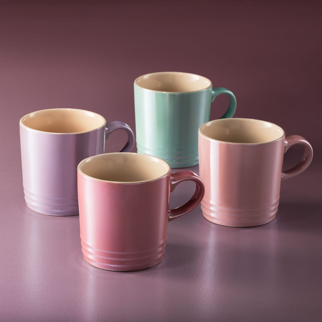 Le Creuset Кружка 350 мл, рожева Ombré | https://grandposuda.com.ua
