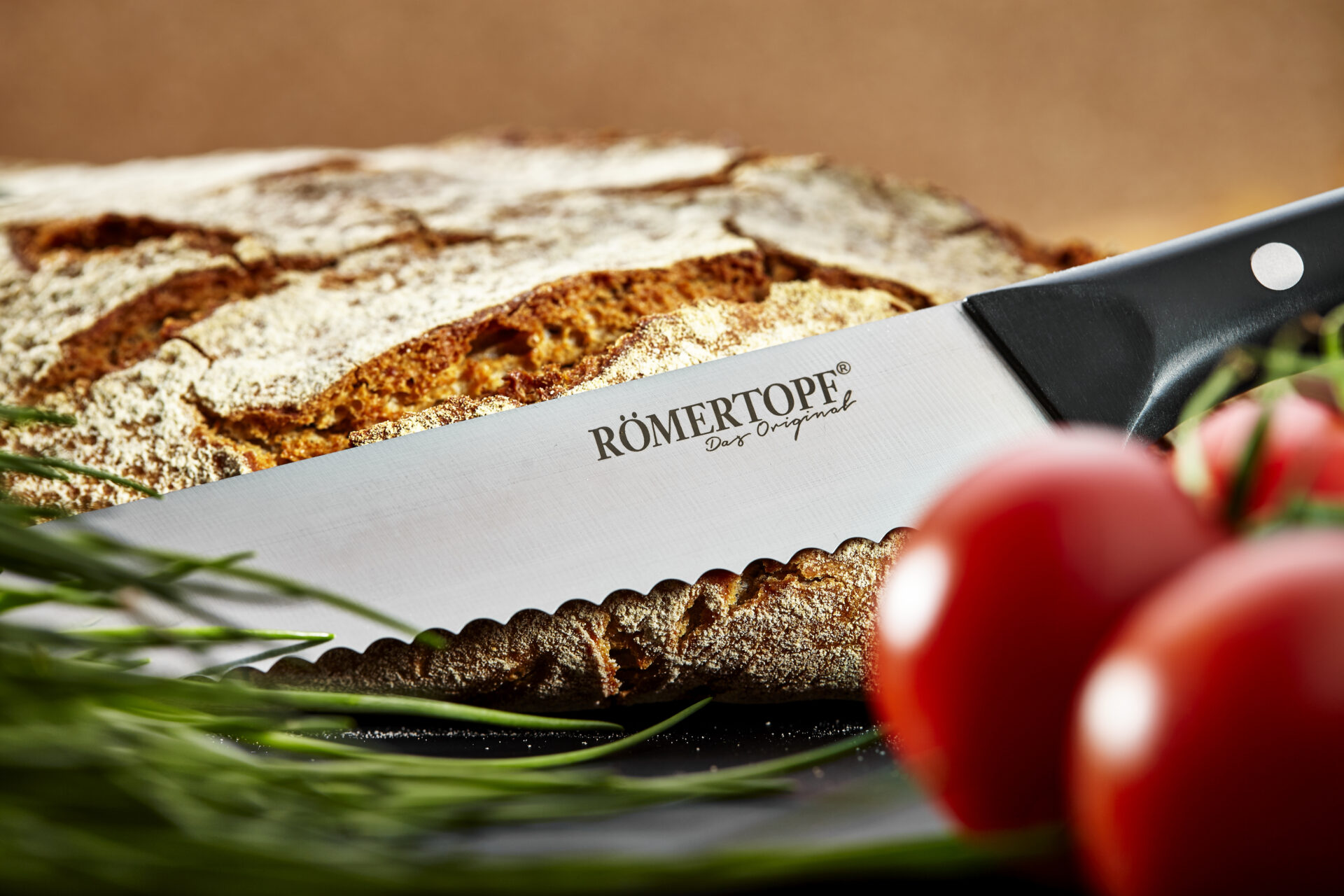 Römertopf Ніж для хліба, 20 см | https://grandposuda.com.ua