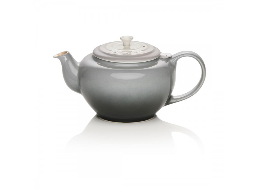 Le Creuset Чайник для заварювання класичний з ситечком 1,3 л, сірий Ombré | https://grandposuda.com.ua