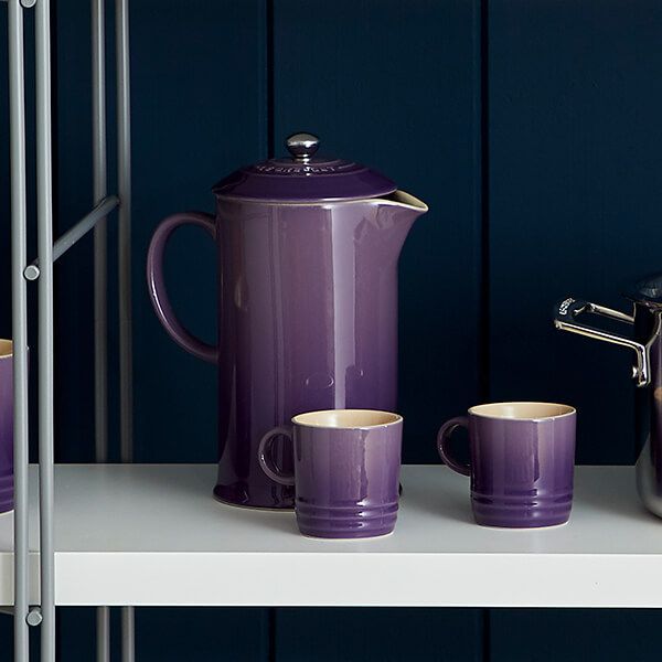 Le Creuset Френч-прес 800 мл Ultra Violet | https://grandposuda.com.ua