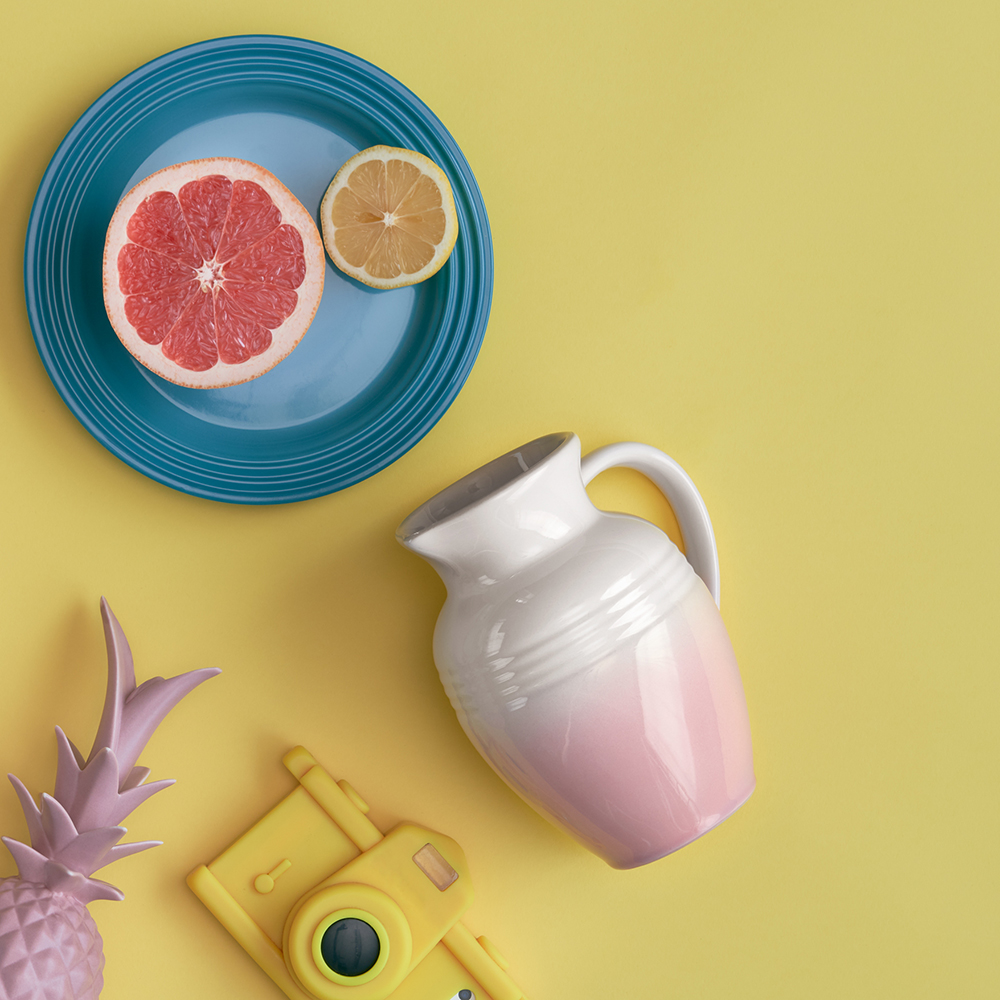 Le Creuset Кувшин 1 л Shell Pink | https://grandposuda.com.ua