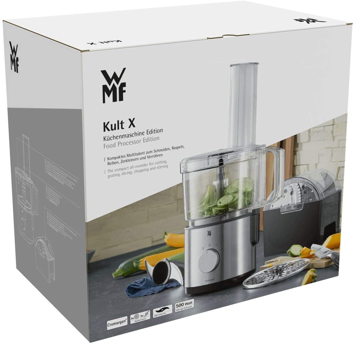 WMF Кухонний комбайн 500 Вт KULT X | https://grandposuda.com.ua