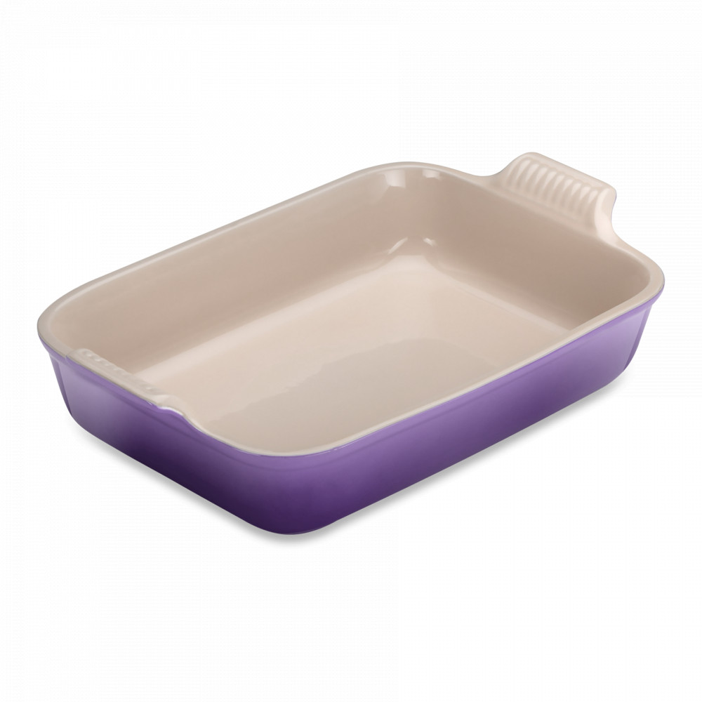 Le Creuset Блюдо для запікання 32х25 см Ultra Violet | https://grandposuda.com.ua
