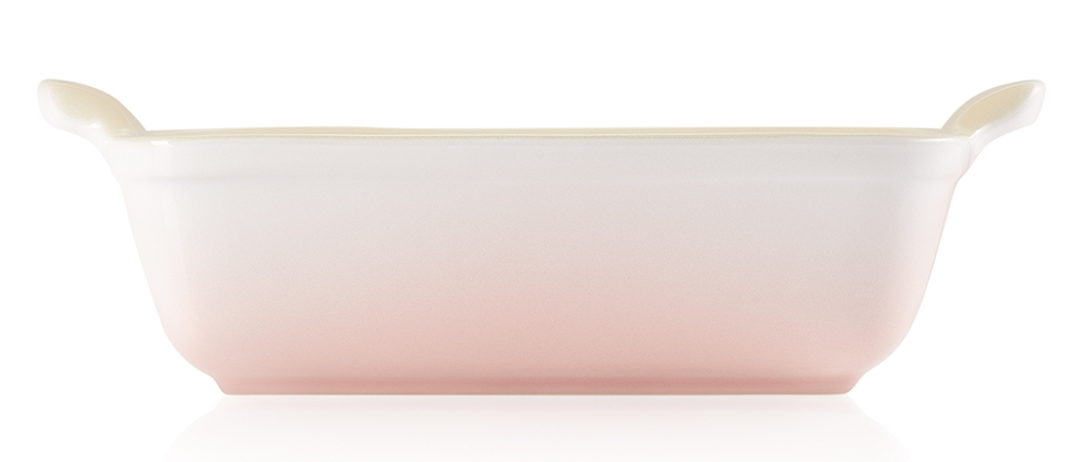 Le Creuset Блюдо для запікання 32х25 см Shell Pink | https://grandposuda.com.ua