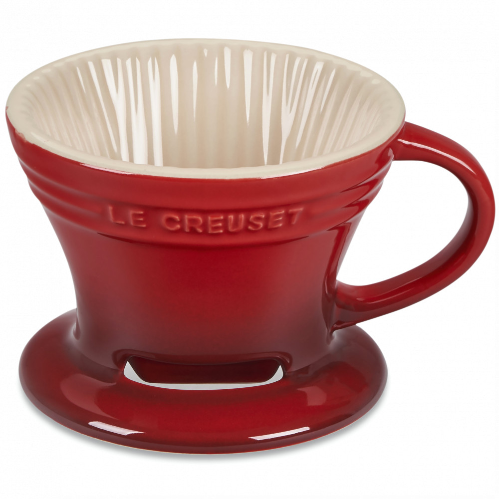 Le Creuset Воронка для пуровера вишневая Cerise | https://grandposuda.com.ua