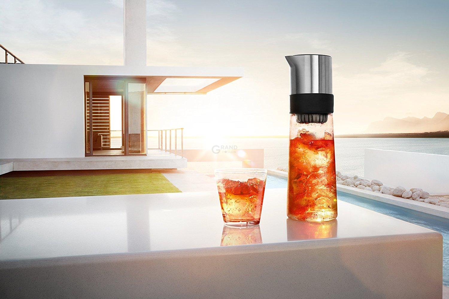 Blomus Кувшин для холодного чая 0,8 л Tea-Jay on the rocks | https://grandposuda.com.ua