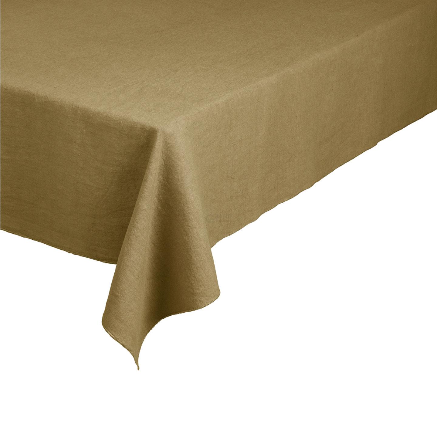 Blomus Скатертина лляна 160 х 300 см Dull Gold Lineo | https://grandposuda.com.ua