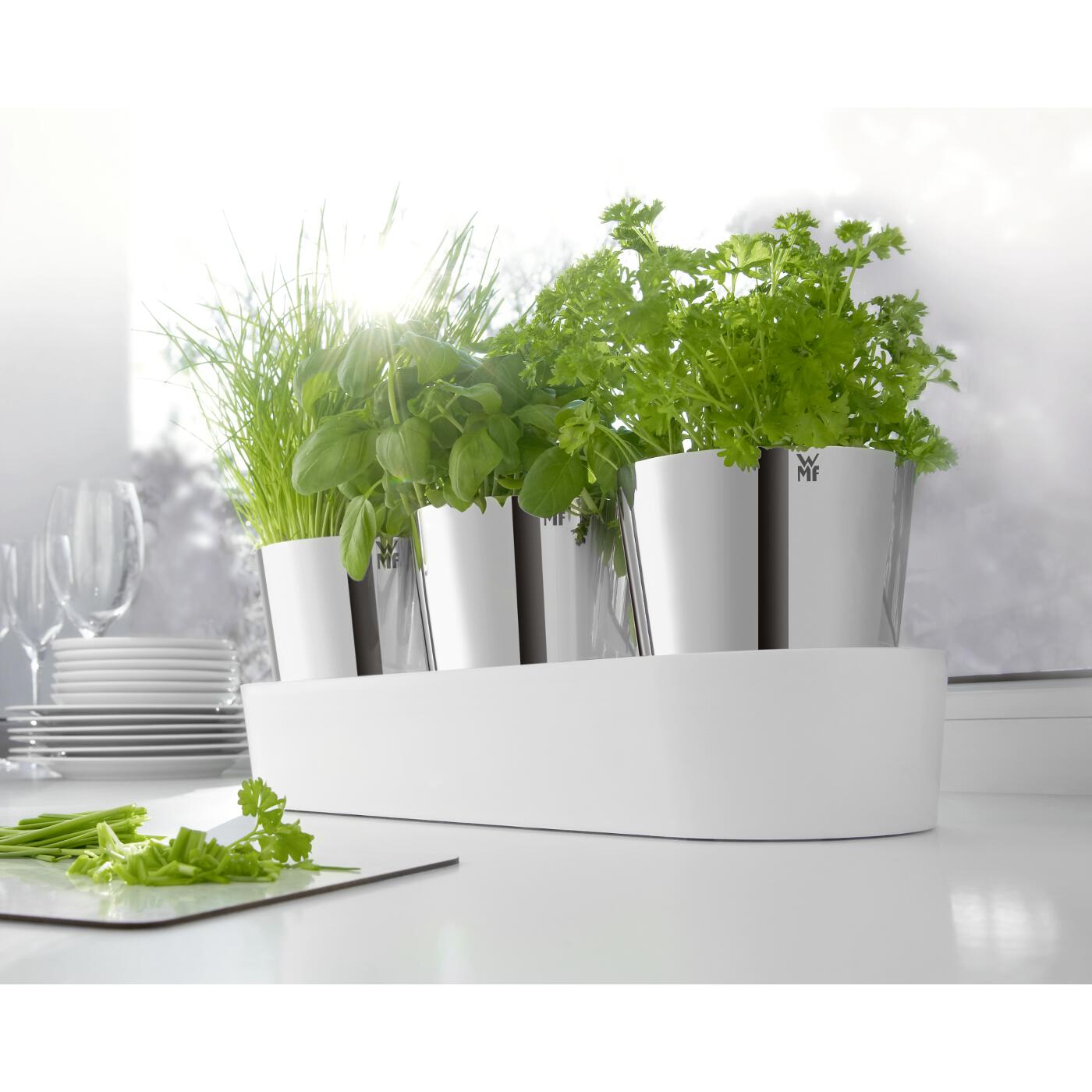 WMF Набор горшков с автополивом, 4 предмета Gourmet | https://grandposuda.com.ua