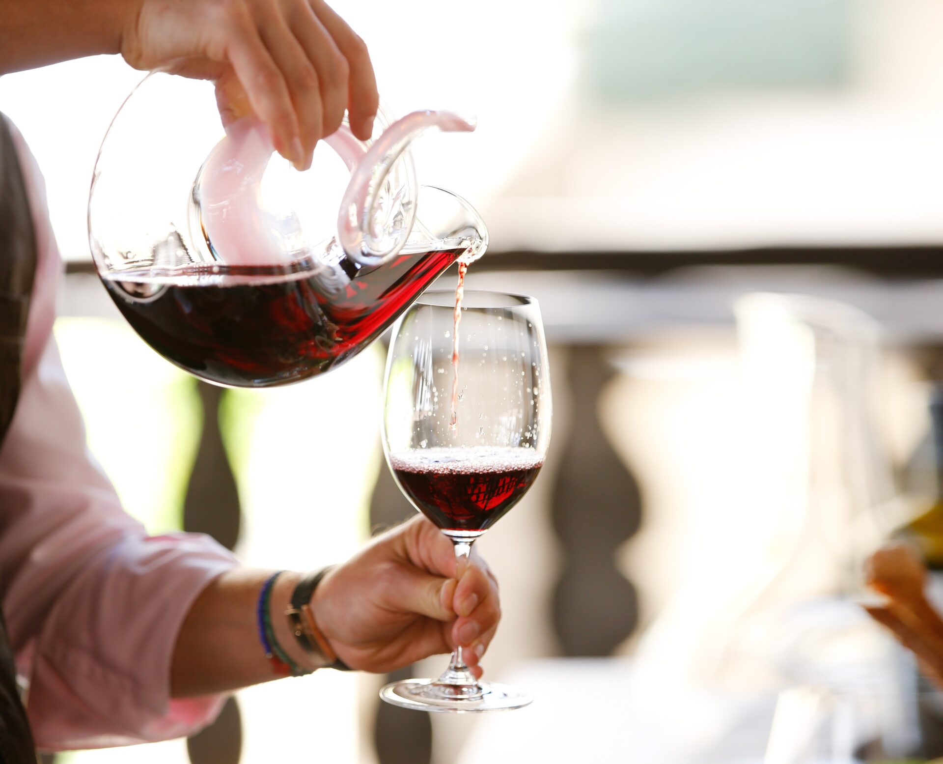 Riedel Набор из бокалов для красных вин с салфеткой 3 предмета Vinum | https://grandposuda.com.ua