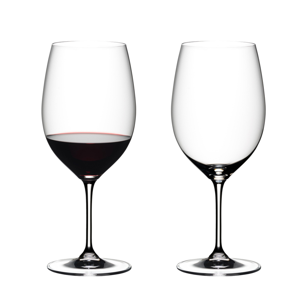 Riedel Набір з келихів для червоних вин з серветкою 3 предмети Vinum | https://grandposuda.com.ua