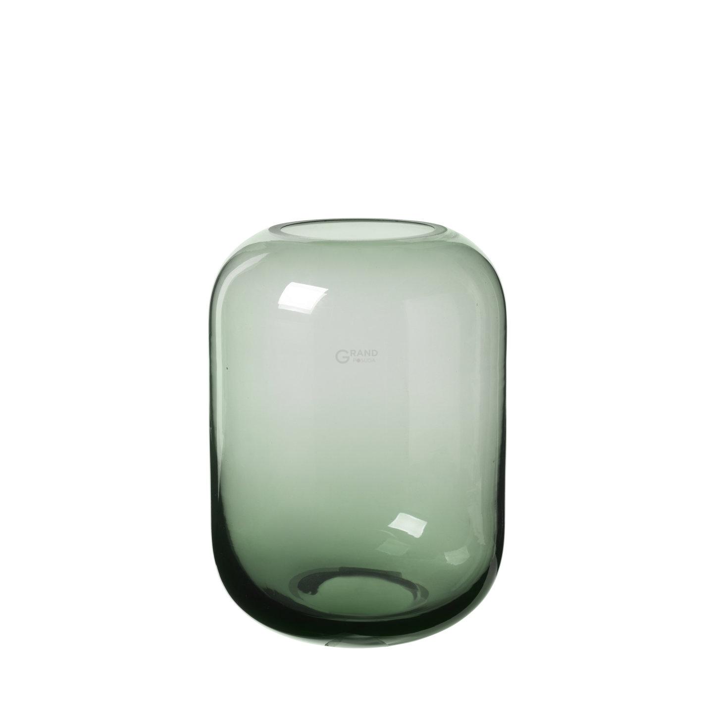 Blomus Ваза 21,5 см зеленая Ovalo | https://grandposuda.com.ua
