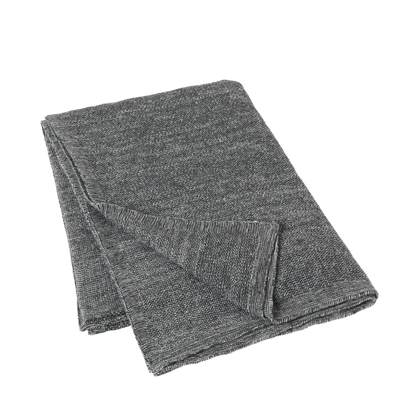 Blomus Плед 125 х 175 см Gunmetal Flexa | https://grandposuda.com.ua