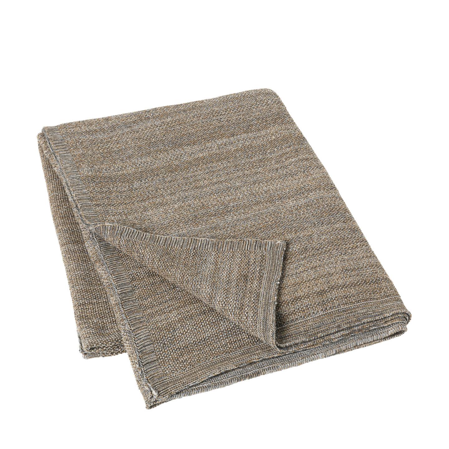 Blomus Плед 125 х 175 см  Gunmetal / Dull Gold Flexa | https://grandposuda.com.ua