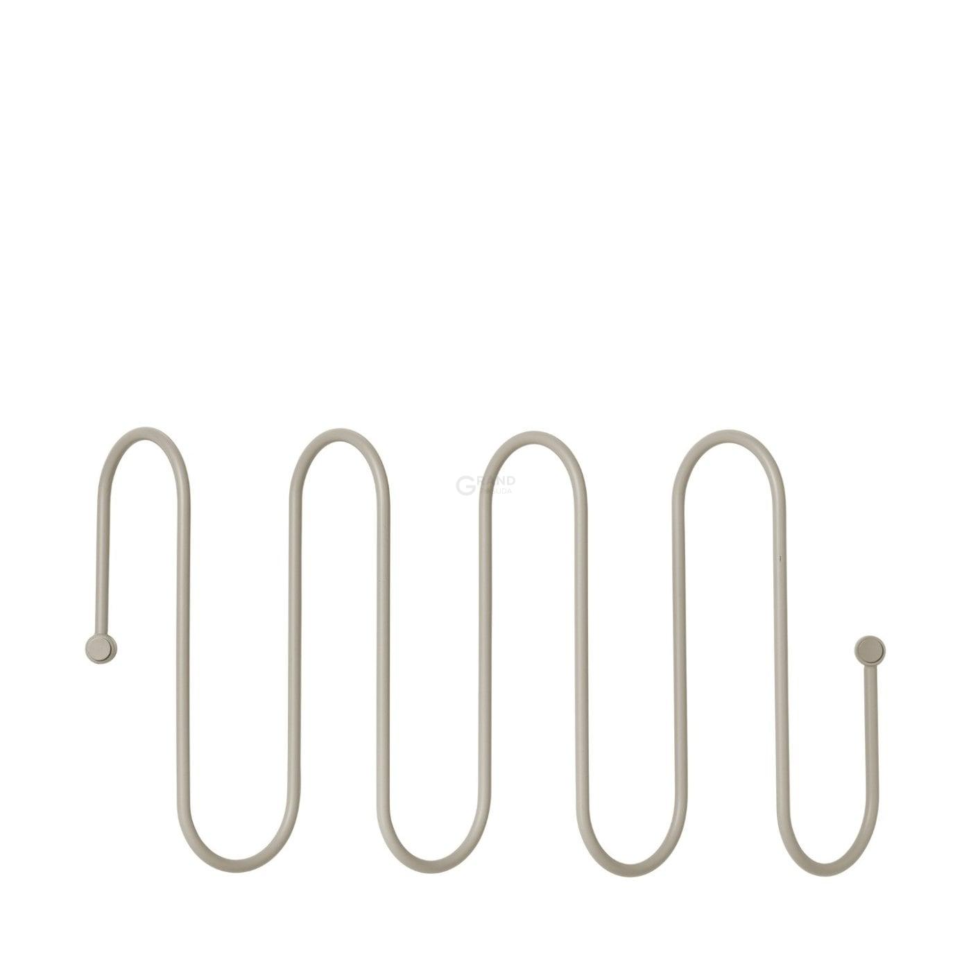 Blomus Вешалка 26х49 см серо-коричневая Curl | https://grandposuda.com.ua
