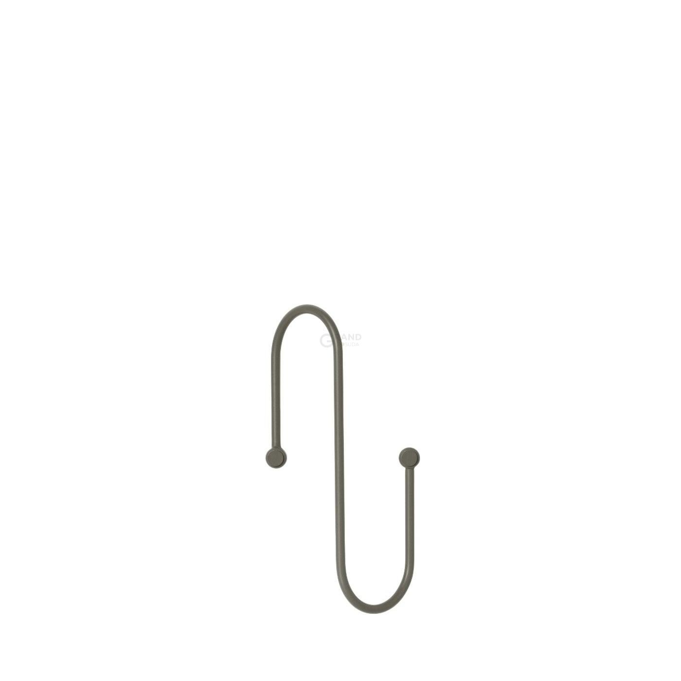Blomus Вешалка 26х14 см серая Curl | https://grandposuda.com.ua