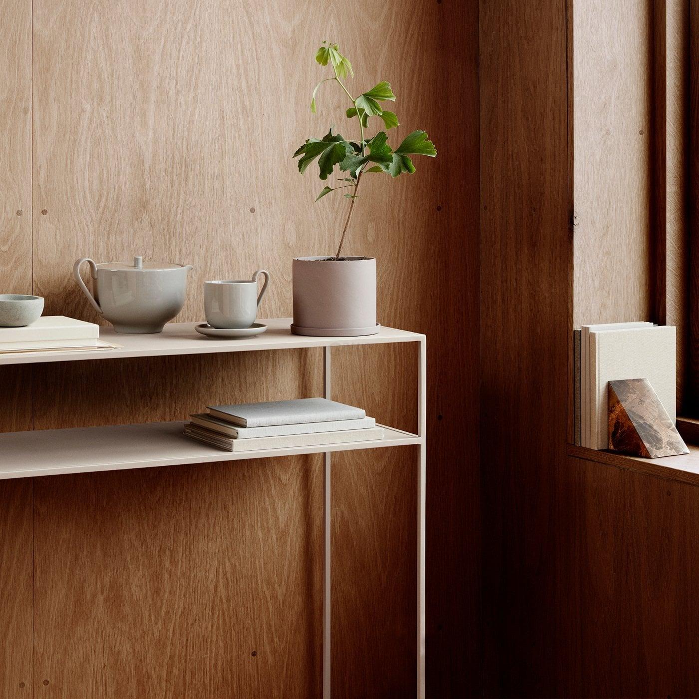 Blomus Горшок для комнатных растений 15х12,5 см Bark Nona | https://grandposuda.com.ua