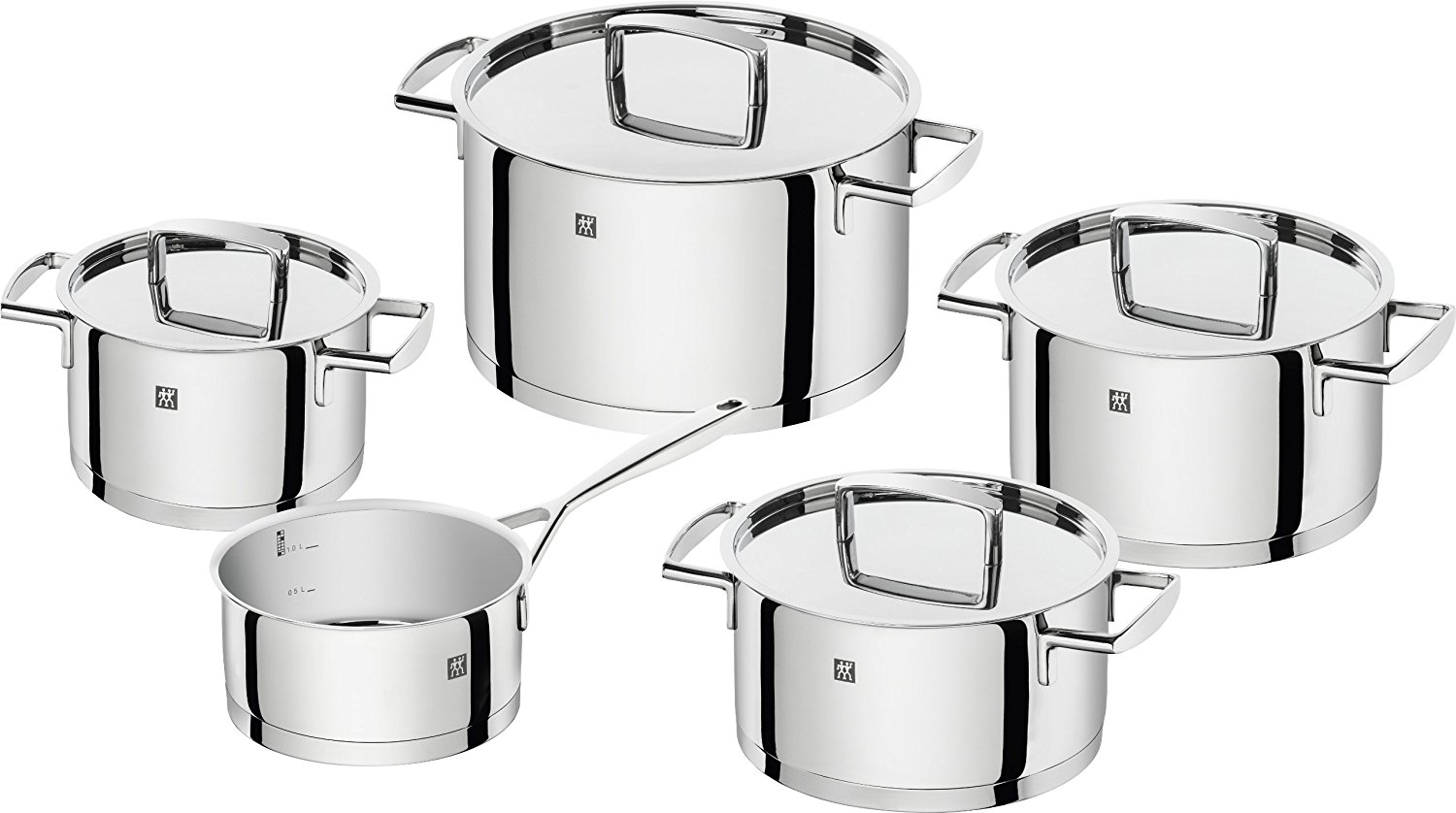 Zwilling Набір каструль 5 предметів Passion | https://grandposuda.com.ua