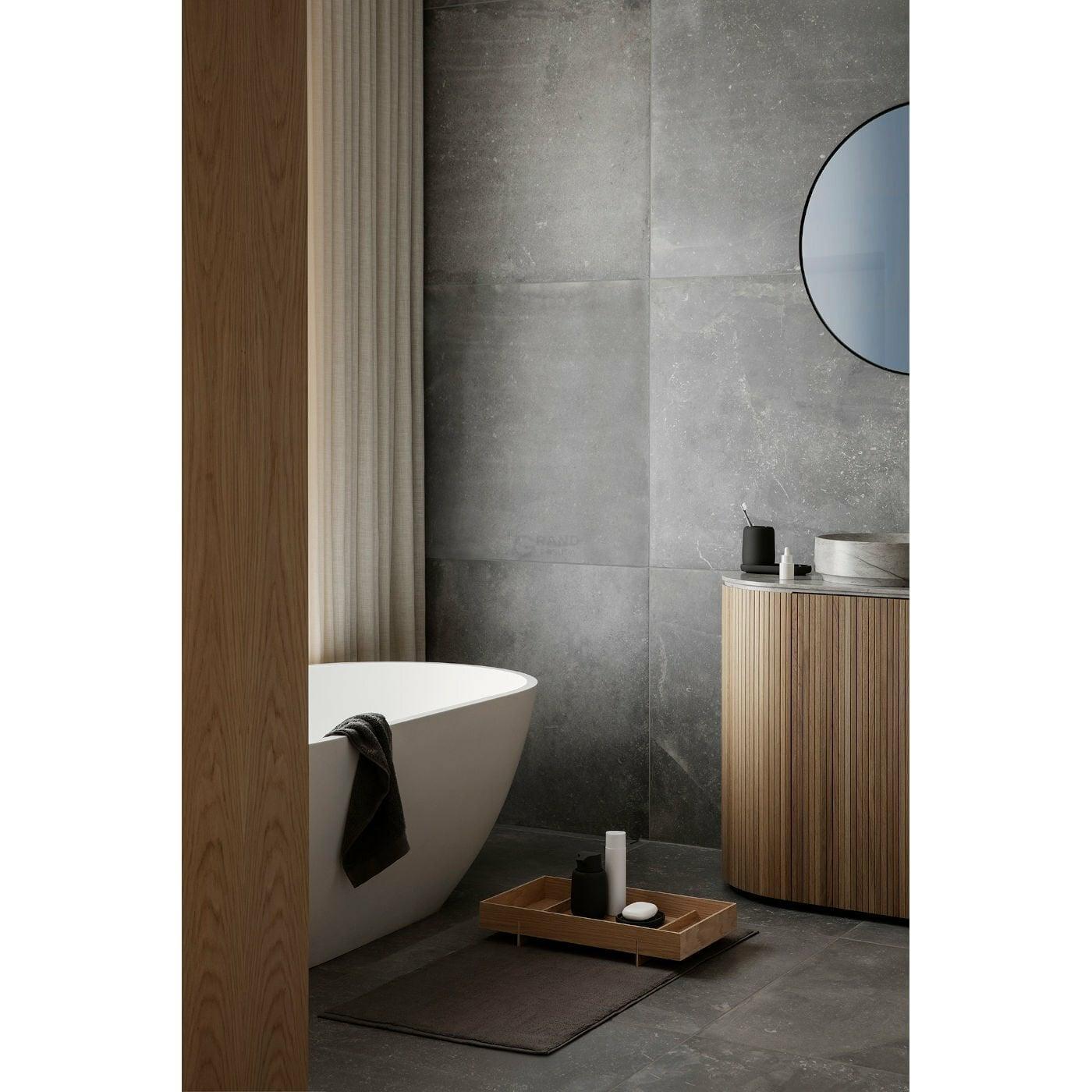Blomus Стакан для зубных щеток 11 см черный Sono | https://grandposuda.com.ua