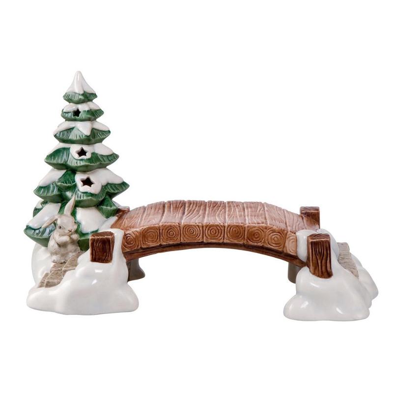 Goebel Фігурка Міст в снігу Winterwald | https://grandposuda.com.ua