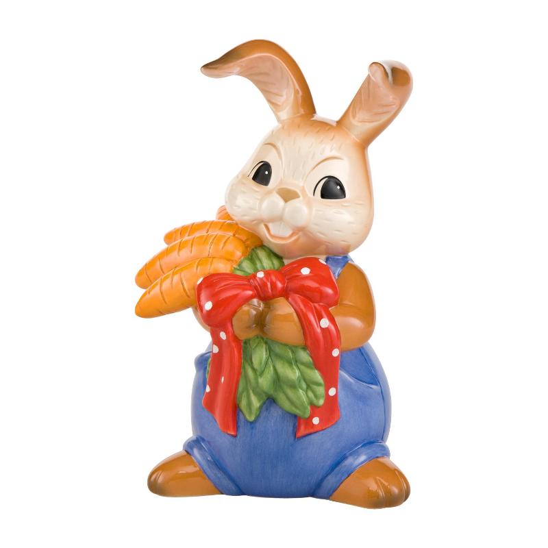 Goebel Фігурка Заєць з морквоюOsterüberraschung | https://grandposuda.com.ua