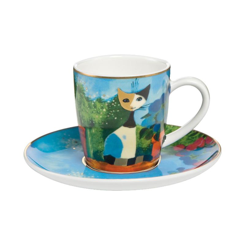Goebel Чашка для еспрессо з блюдцем, 0,1 л,Rosina Wachtmeister Table Top | https://grandposuda.com.ua