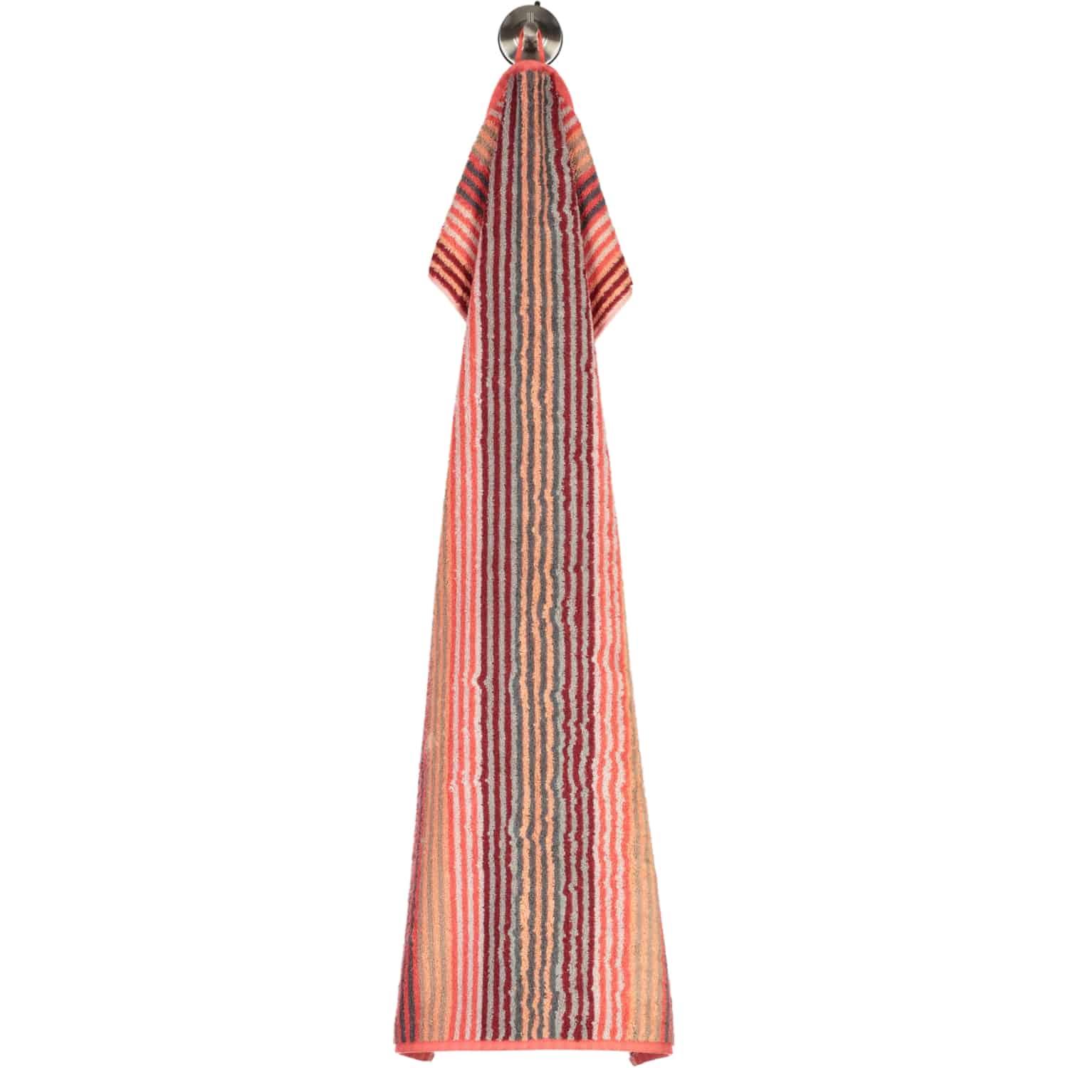 Рушник для рук 50 х 100 см Koralle Stripes Unique Cawo | https://grandposuda.com.ua