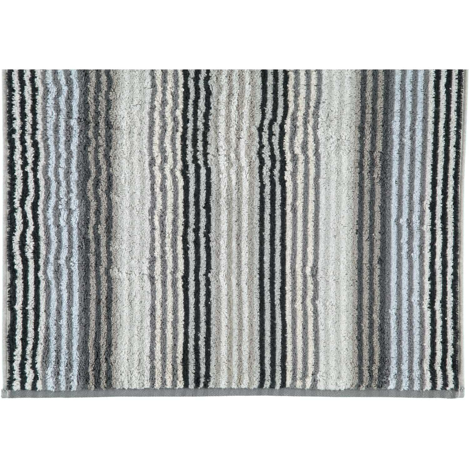 Рушник для рук 50 х 100 см Anthrazit Stripes Unique Cawo | https://grandposuda.com.ua