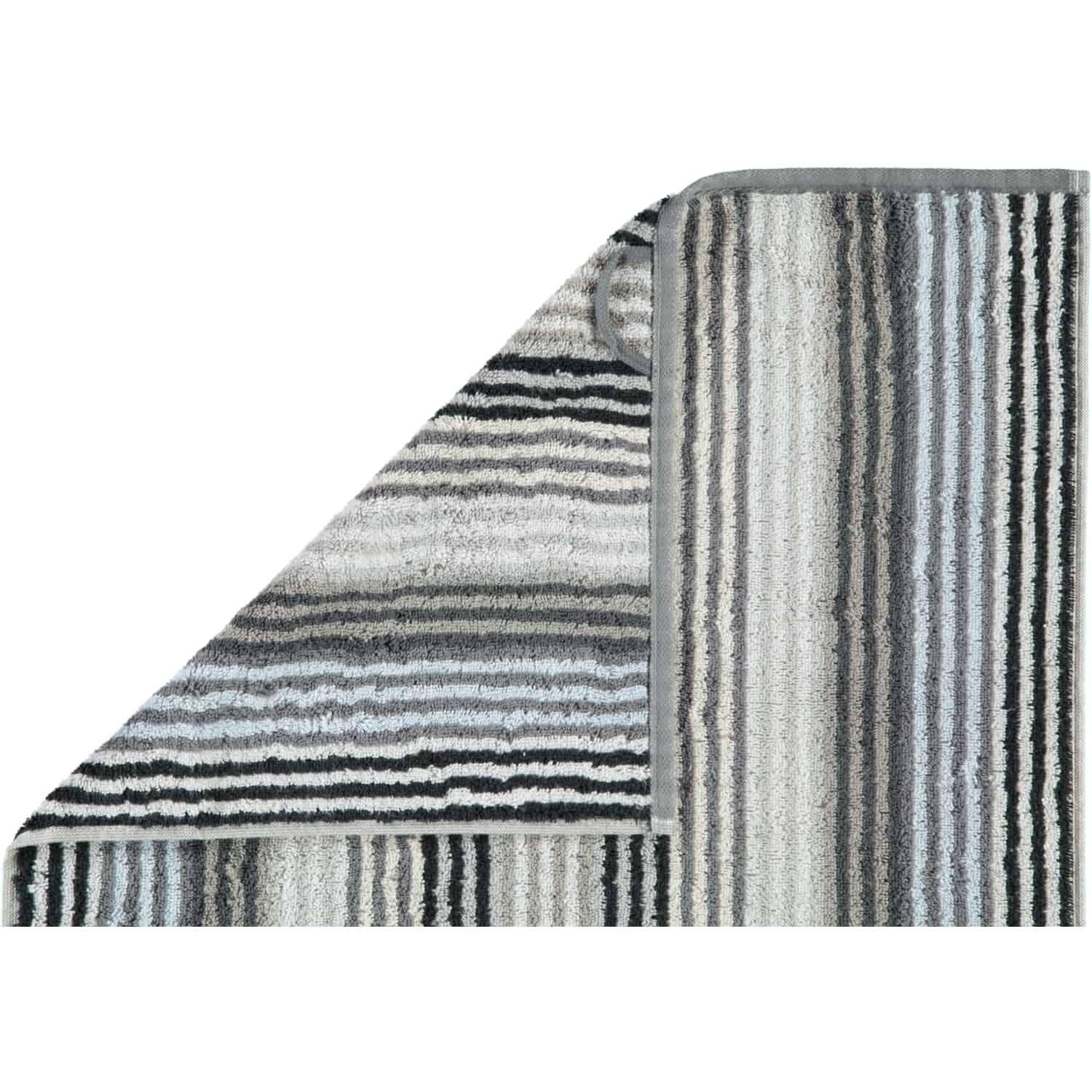 Рушник для рук 50 х 100 см Anthrazit Stripes Unique Cawo | https://grandposuda.com.ua