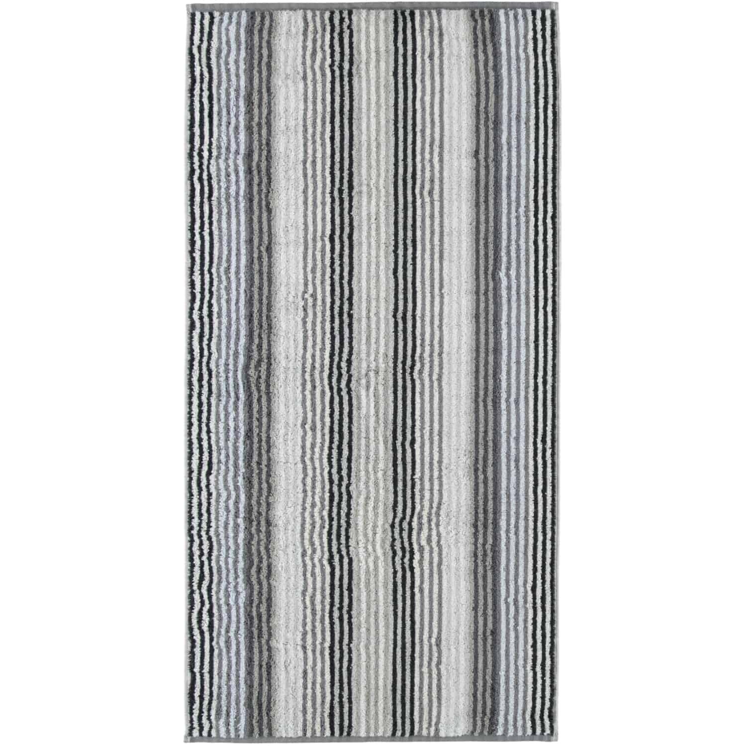 Полотенце для рук 50 х 100 см Anthrazit Stripes Unique Cawo | https://grandposuda.com.ua