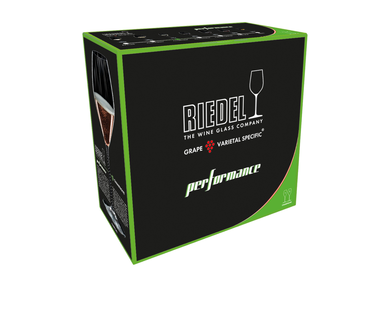Riedel Набір фужерів для шампанського 375 мл 2 предмета Performance | https://grandposuda.com.ua