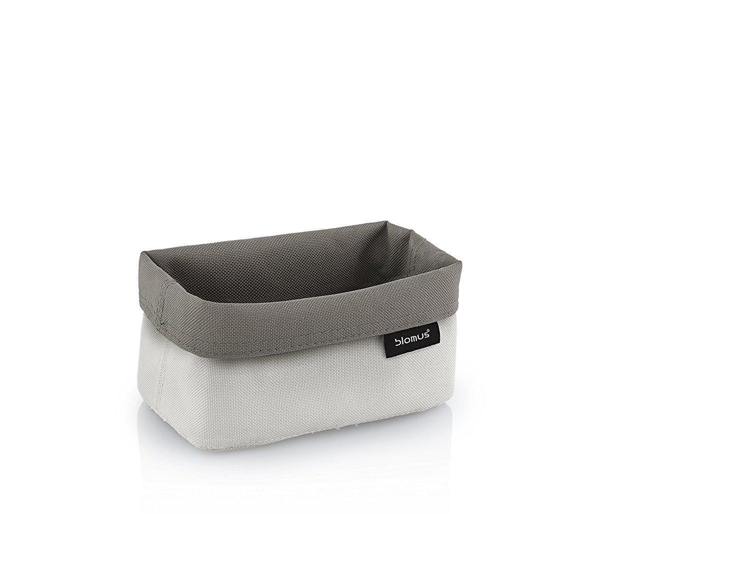 Blomus Корзинка для принадлежностей темно-серая 14 x 9 x 9,8 см Ara | https://grandposuda.com.ua