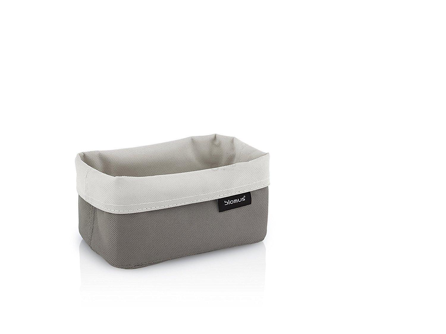 Blomus Корзинка для принадлежностей темно-серая 14 x 9 x 9,8 см Ara | https://grandposuda.com.ua