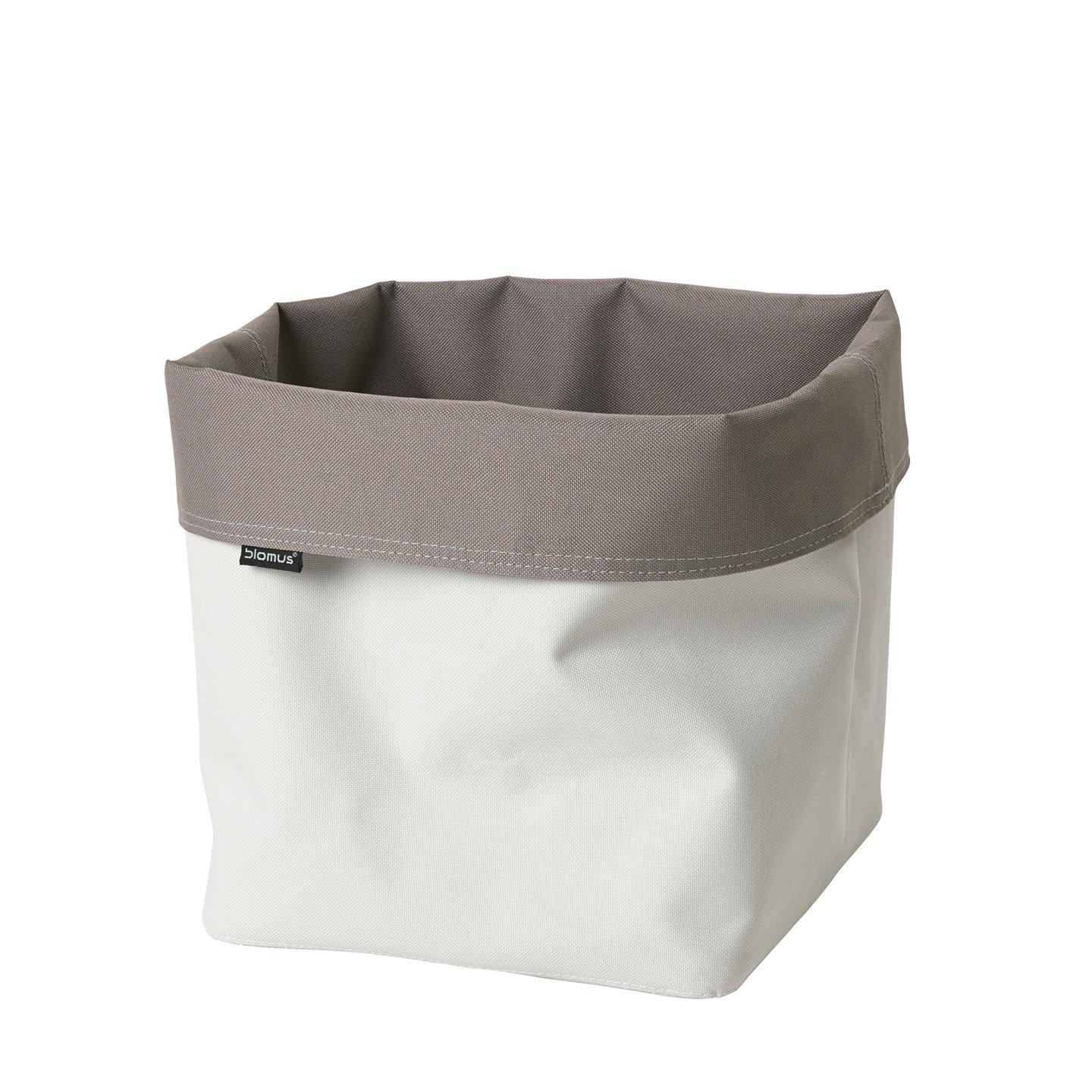 Blomus Корзинка для принадлежностей двусторонняя 23 х 26 см Sand-taupe Ara | https://grandposuda.com.ua