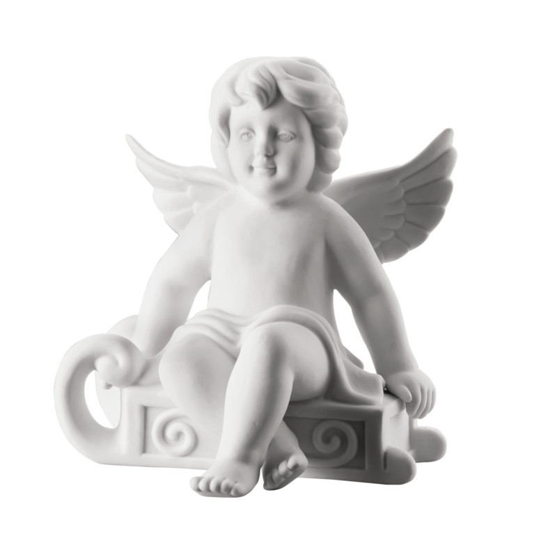 Rosenthal Ангел с санями / фигурка, 10.5 см, Angel | https://grandposuda.com.ua