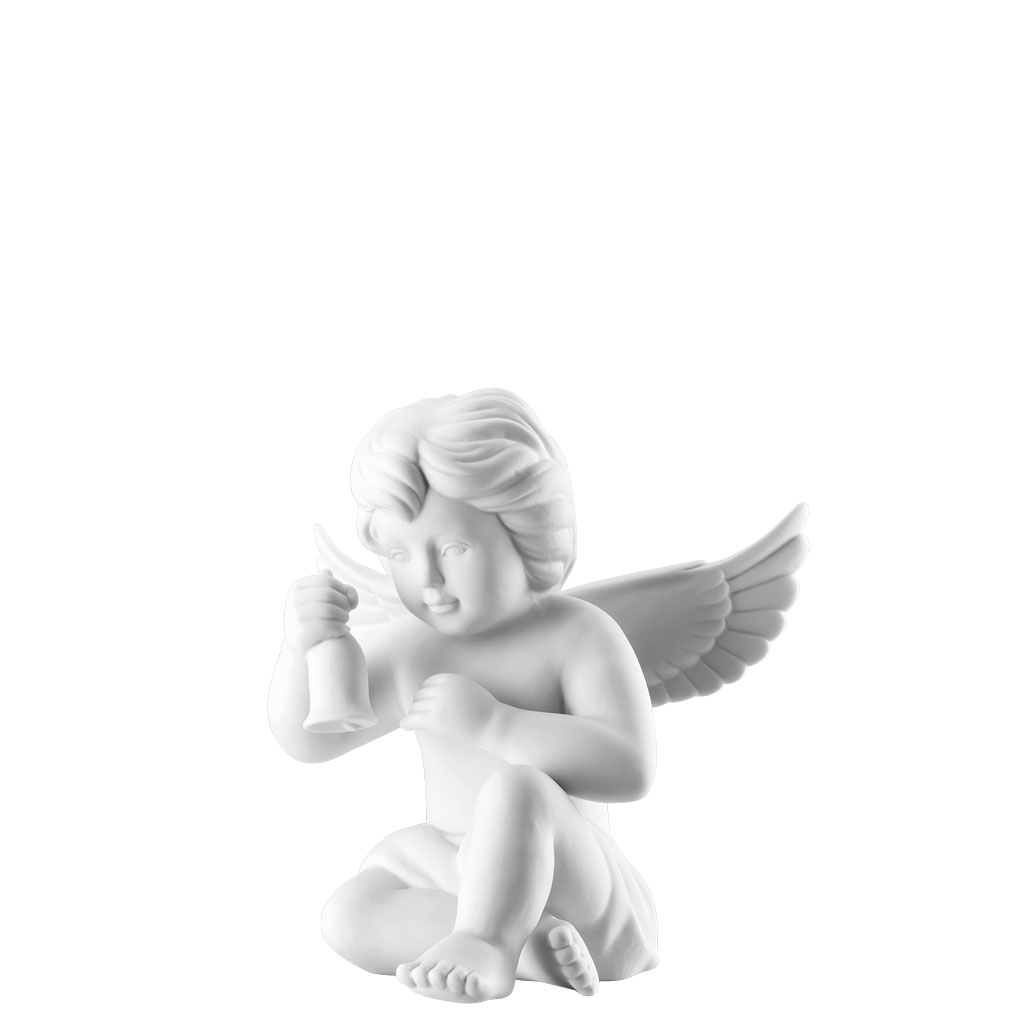 Rosenthal Ангел з дзвоном / Фігурка , 14 см, Angel | https://grandposuda.com.ua