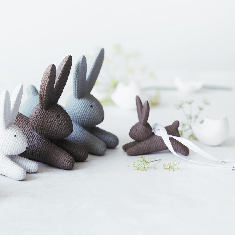 Rosenthal Підвіска Кролик біла маленька 7,5x4x6,5 см Rabbits | https://grandposuda.com.ua