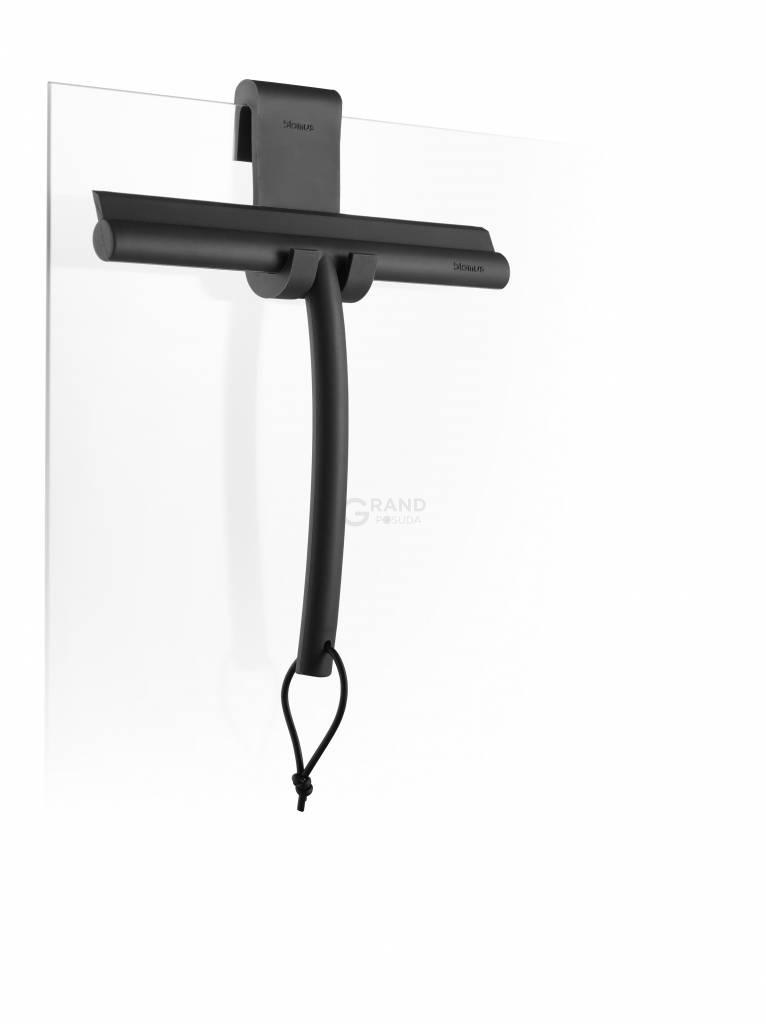 Blomus Стеклоочиститель для ванной 25 см черный Vipo | https://grandposuda.com.ua