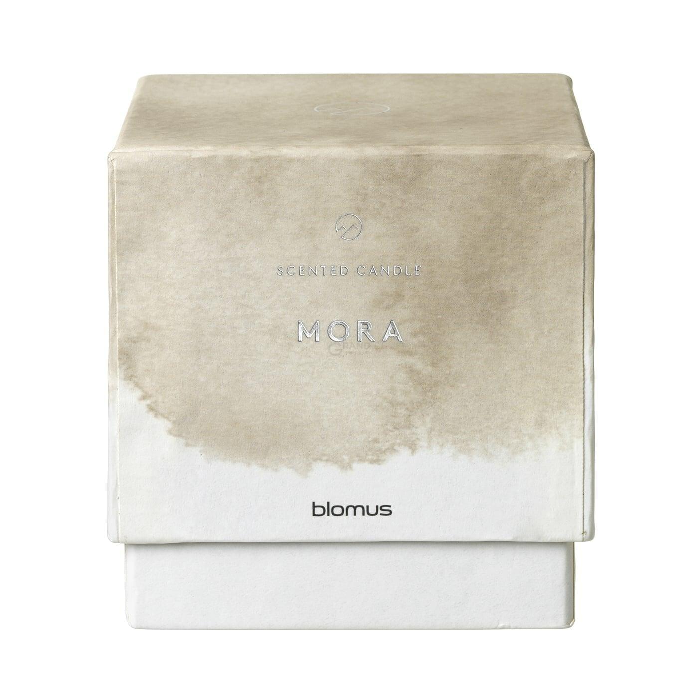 Blomus Свічка ароматична 10x11 см Mora Marble moonbeam Frable | https://grandposuda.com.ua