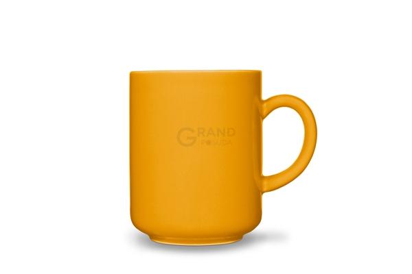 Friesland Набор кружек 0,4 л, 4 предмета, желтый Happymix | https://grandposuda.com.ua