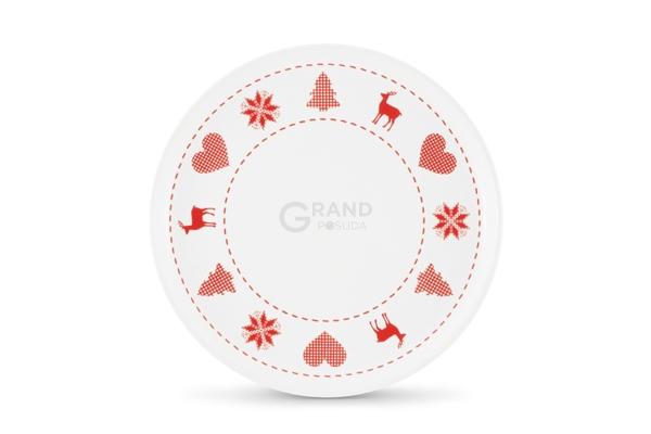 Friesland Набор тарелок для завтрака 19 см, 4 предмета Happymix | https://grandposuda.com.ua