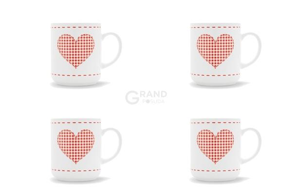 Friesland Набор кружек 0,25 л, 4 предмета Happymix | https://grandposuda.com.ua