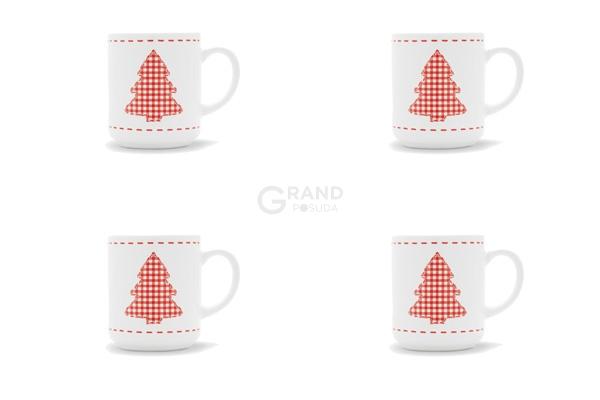 Friesland Набор кружек 0,25 л, 4 предмета Happymix | https://grandposuda.com.ua